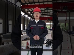 PVDF塗料で覆われた化学耐性のあるアルミニウムコイル